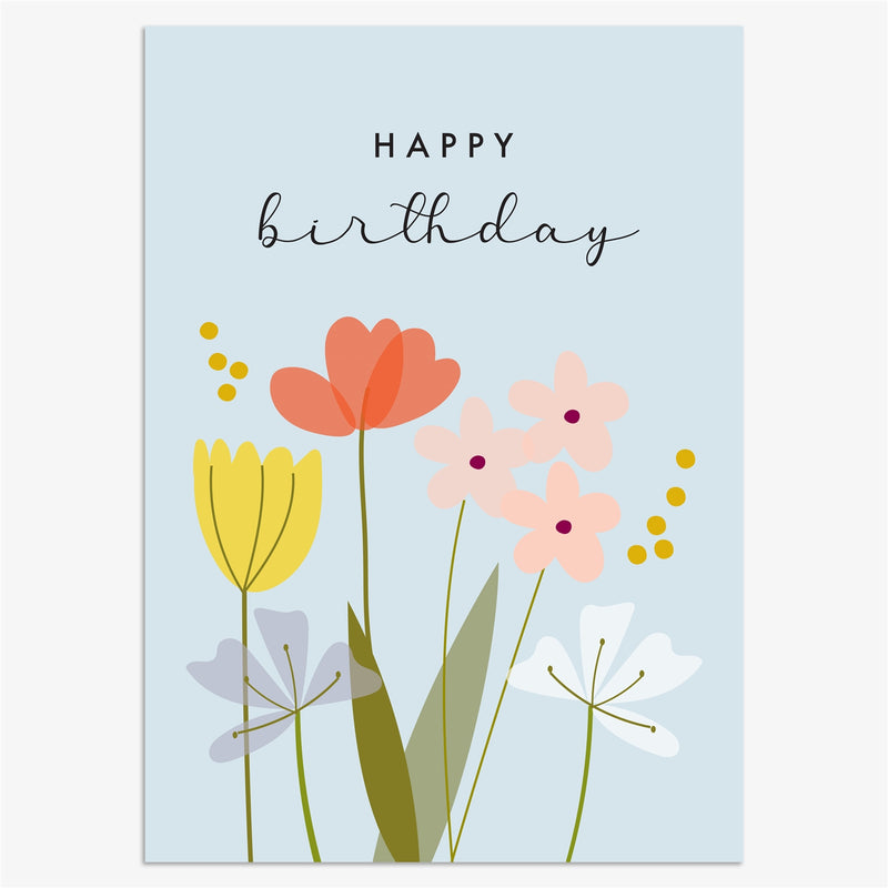 SST229 - FLORAL BIRTHDAY